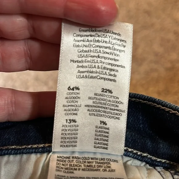 Mother The Insider Crop Step Fray Jeans in Sake To Me Stretch, Sz: 29